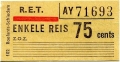 RET 1967 enkele reis 75 cents (102) -a
