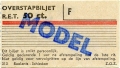 RET 1967 overstapbiljet 50 ct (313) -a