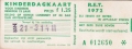 RET 1972 dagkaart kind gehele lijnennet 1,25 (24) -a