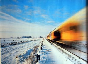 winterfoto NS materieel 30x42