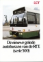 De nieuwe gelede autobussen van de RET (serie 500)