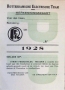 RET 1928 herkenningskaart vrij vervoer Politie -a