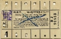 RET 1929 12-rittenkaart 1,- -a