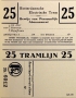 RET 1929 abonnement tramlijn 25 -a