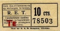 RET 1929 enkele reis 10 cts (6) -a