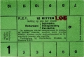 RET 1931 12-rittenkaart buitenlijnen 1,65 -a