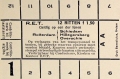 RET 1932 12 rittenkaart buitenlijnen 1,50 -a