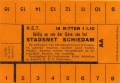RET 1932 16-rittenkaart stadsnet Schiedam 1,10 -a