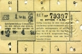 RET 1934 10-rittenkaart 0,50 -a
