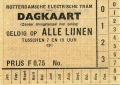 RET 1934 dagkaart alle lijnen 0,75 -a