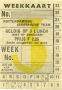 RET 1934 weekkaart 3 lijnen 2,25 -a