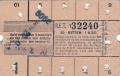 RET 1936 10 ritten kinderknipkaart 0,50 -a