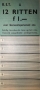 RET 1940 12-rittenkaart gemeentepersoneel 1,- voorzijde -a