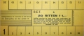 RET 1940 20-rittenkaart secties of kinderkaart voorzijde -a