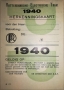 RET 1940 herkenningskaart politie (K17) -a