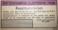 RET 1940 restitutiebiljet voorzijde -a