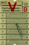 RET 1943 schoolkaart Schiedam-Vlaardingen 0,80 (116) -a