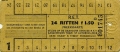 RET 1945 24-ritten weekkaart 1,50 -a
