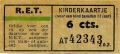 RET 1945 kinderkaartje 6 cts (502) -a