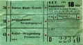 RET 1954 kinderkaartje buitenlijnen 18 cts (114c) -a