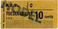 RET 1964 toeslagbiljet 10 cents (316) -a