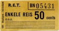 RET 1965 enkele reis 50 cents (151) -a