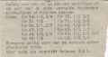 RET 1965 kinderkaartje stadslijn of buitentraject 20 cents achterzijde (309) -a