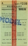 RET 1965 weekkaart 2,50 (372) -a