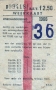 RET 1966 weekkaart stadslijnen of bijzonder traject 2,50  (371) -a