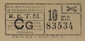 RETM 1919 enkele reis 10 cts -a