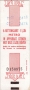 RET 1970 metro 4-rittenkaart 1,25 (707) -a