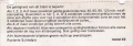 RET 2004 metro plaatsbewijs 1 zone automaat achterzijde 1,10 (49) -a
