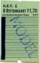 RET 1967 8-ritten kinderkaart 1,70 -a