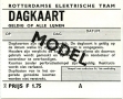 RET 1969 dagkaart gehele lijnennet 1,75 (363) -a