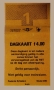 RET 1974 dagkaart alle zones 4,00 voorverkoop -a