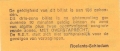 RET 1977 3 zones biljet achterzijde 190 cts -a