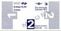 RET 1977 4 rittenkaart 2 zones 3,70 (205) -a