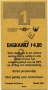 RET 1977 dagkaart gehele vervoersgebied 4,00 voorverkoop (209) -a