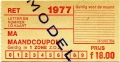 RET 1977 maandcoupon 1 zone 18,00 (33a) -a