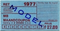 RET 1977 maandcoupon 2 zones 27,00 (34a) -a