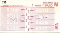 RET 1977 maandkaart 1 zone 19,60 -a