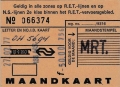 RET 1977 maandkaart alle zones NS-model 50,- (0874) (BIC9655) -a