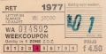 RET 1977 weekcoupon 1 zone 4,50 (30A) -a