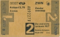 RET 1978 4 rittenkaart 2 zones 3,75 (303) -a
