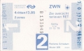 RET 1978 4 rittenkaart 2 zones 3,85 (305) -a