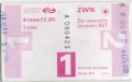 RET 1978 4-rittenkaart 2,80 (301-) -a