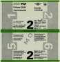 RET 1978 8 rittenkaart 2-zones reductie 3,50 (214) -a