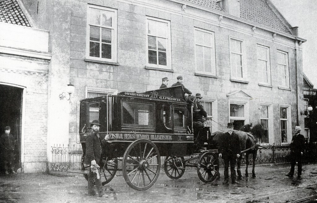 Met de omnibus naar restaurant Freericks in Hillegersbergot 