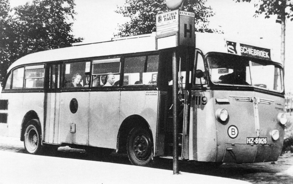 Bus 119, Kromhout-Verheul, lijn S,