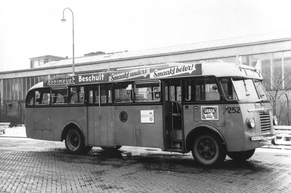 Bus 252, Saurer-Allan, Sluisjesdijk